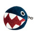 Club Mocchi- Mocchi- Super Mario™ Chain Chomp Mega Plush Toy, 15 inch