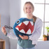 Club Mocchi- Mocchi- Super Mario™ Chain Chomp Mega Plush Toy, 15 inch