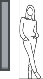 Town & Country TCWS54 See-Thru Indoor/Outdoor 54-inch Linear Gas Fireplace