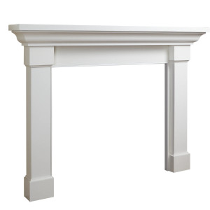 HHT Fireside Finishings Kenwood Flush Mantel Optional Base