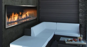 Barbara Jean Collection OFP7972 72 inch Outdoor Linear Fireplace