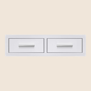 Summerset 32" Double Horizontal Drawer