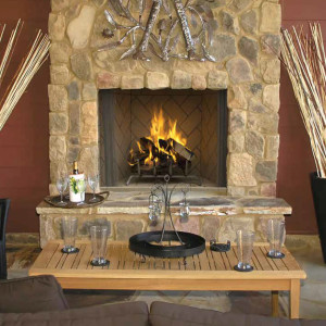 Superior WRE6050 50" Masonry Outdoor Wood-Burning Fireplace