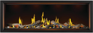 Napoleon TLV74L Tall Linear Vector 74 Luminous Logs Direct Vent Gas Fireplace