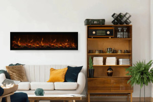 Amantii Symmetry Bespoke 74" Electric Fireplace (SYM-74-BESPOKE)