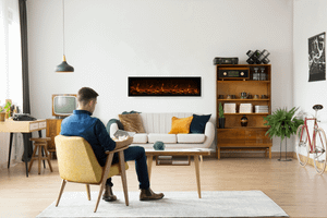 Amantii Symmetry Xtra Tall Bespoke 60" Electric Fireplace (SYM-60-XT-BESPOKE)