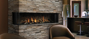 Marquis Enclave 60 Corner Linear Direct Vent Gas Fireplace