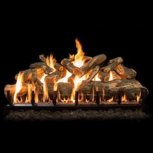 Grand Canyon JUMBOBRNR-60 60" Jumbo Front View Vented Gas Log Burner