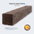 Tobacco Barn Rustic Mantel - Lexington Hearth Non-Combustible Mantel