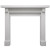 HHT Fireside Finishings Battlefield Flush Wood Mantel