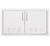 Summerset 33" Vented Double Access Door with Hidden Hinge