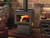 Superior WXS2021 Freestanding Wood-Burning Stove with Cast Iron Door