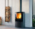 RAIS Q-Tee 2C Wood Stove Steel Door