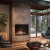 Dimplex Optimyst e-MatriX 35" Built-In Water Vapor Fireplace - Front