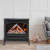 Amantii Cast Iron Freestand Electric Fireplace (E70-NA)