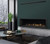 Kingsman ZCVRB72 72" Zero Clearance Direct Vent Linear Gas Fireplace