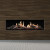 Grand Canyon LDBT60L 60" Bedrock Traditional Linear Drop-In Vented Gas Burner with GlowFire Logs