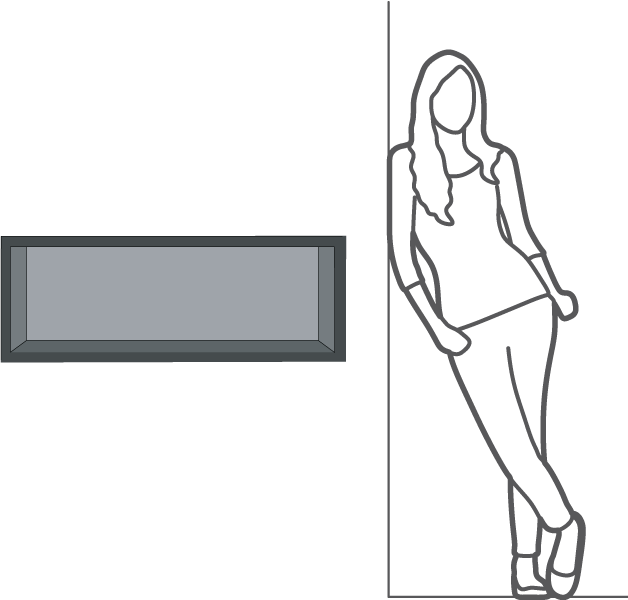 Town & Country TC36 Outdoor 36-inch Direct Vent Gas Fireplace