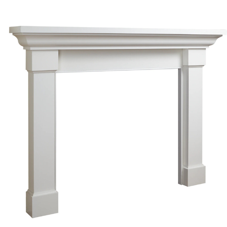 HHT Fireside Finishings Kenwood Flush Mantel Optional Base