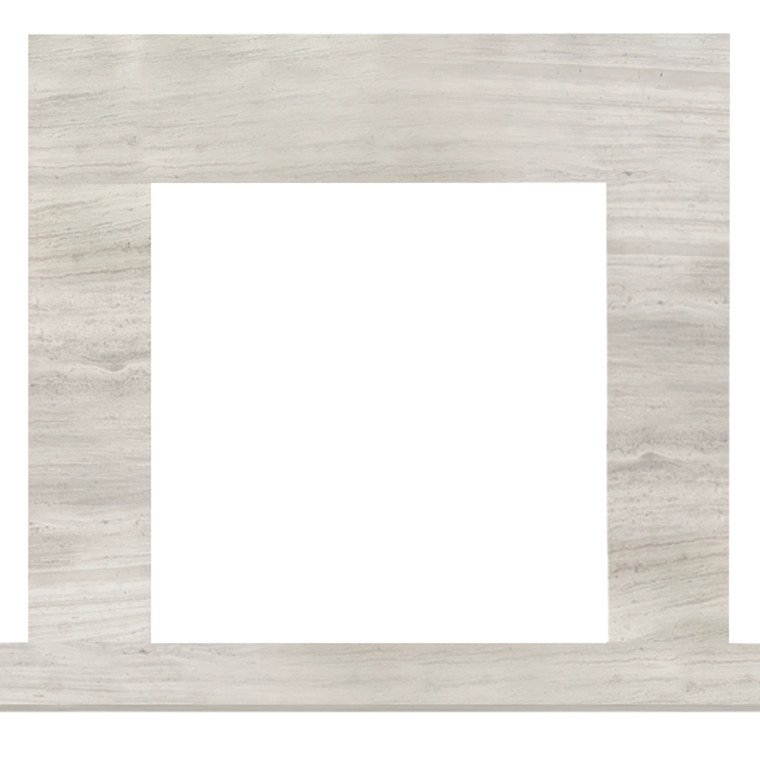 HHT Fireside Finishings Driftwood Marble Surround Set