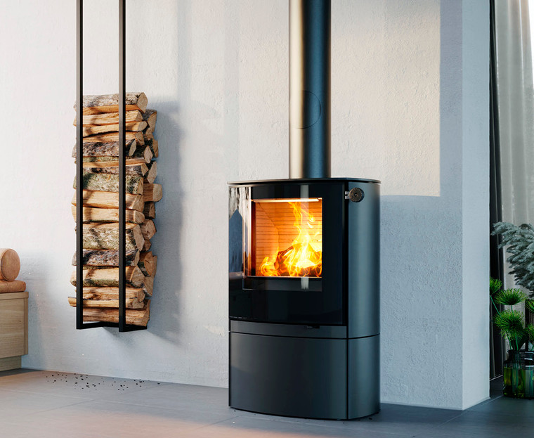 RAIS Q-Tee 2C Wood Stove Steel Door