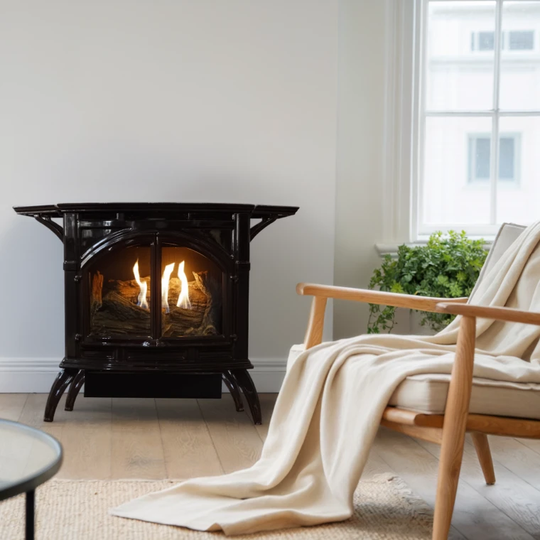 White Mountain Hearth Spirit Small Cast Iron Vent-Free Stove