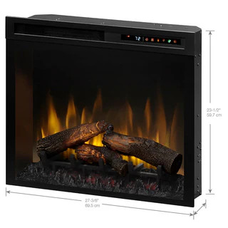 Dimplex Nova 28" Plug-In Electric Firebox - With Logs