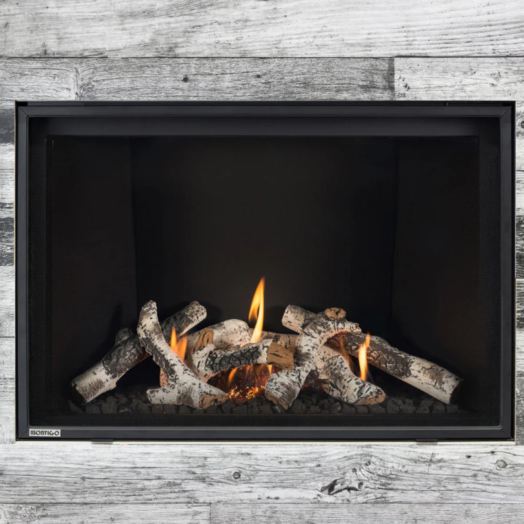 Montigo DRSQ38 DelRay Square 38 Direct Vent Gas Fireplace (Basic)