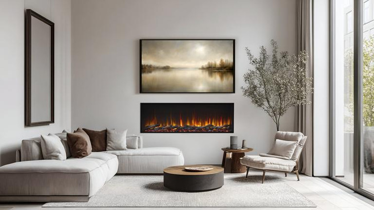SimpliFire Scion 55 Linear Electric Fireplace Refreshed