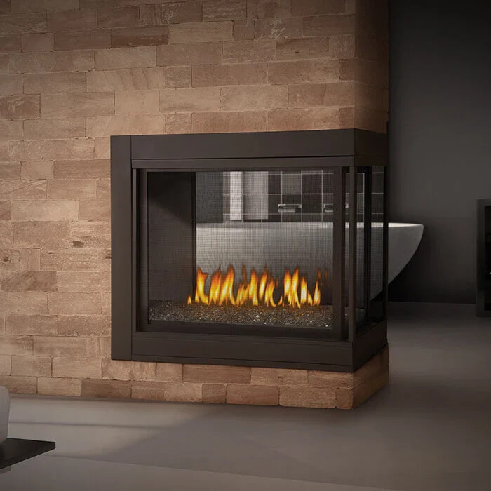Napoleon BHD4PGN Ascent Multi-View 3-Sided Direct Vent Gas Fireplace (Glass Burner)