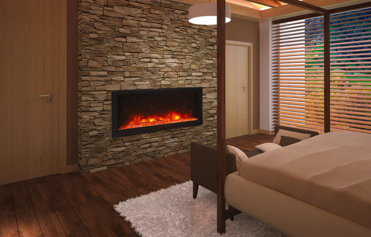 Amantii Panorama Xtra Tall 50" Electric Fireplace (BI-50-DEEP-XT)