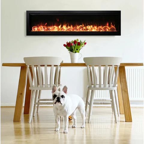 Amantii Symmetry Bespoke 60" Electric Fireplace (SYM-60-BESPOKE)