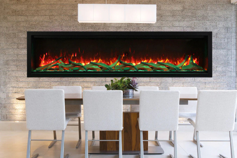 Amantii Symmetry Xtra Tall 74" Electric Fireplace (SYM-74-XT)