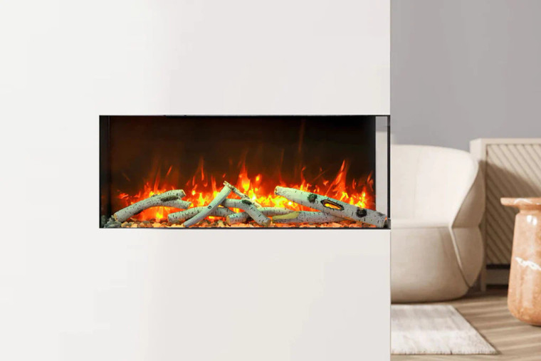 Amantii Traditional Xtra Slim 50" Electric Fireplace (50-TRV-SLIM)