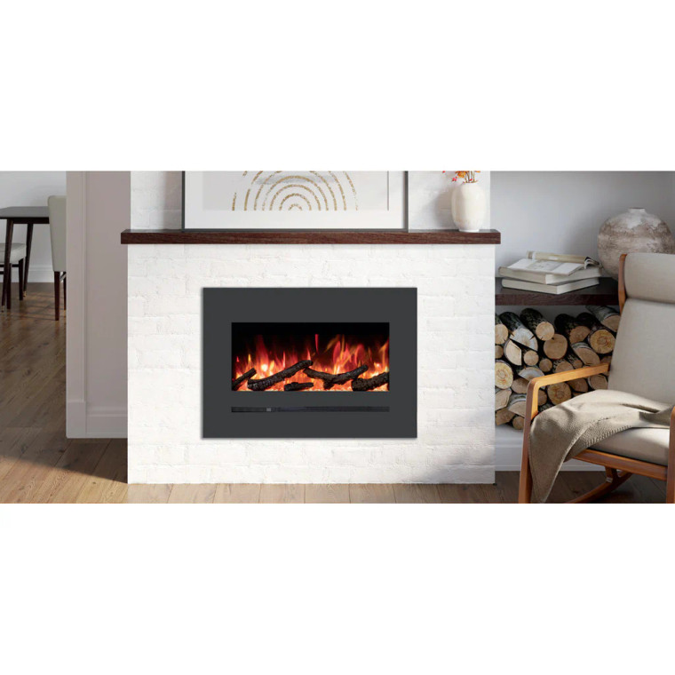 Amantii Traditional Xtra Slim 26" Electric Fireplace (WM-FML-26-3223-STL)
