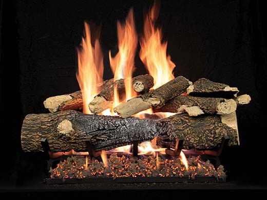 White Mountain Hearth Pioneer Refractory Gas Log Set