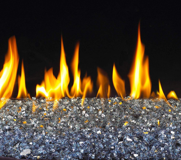 Real Fyre PB Pan Burner with Reflective Fyre Glass