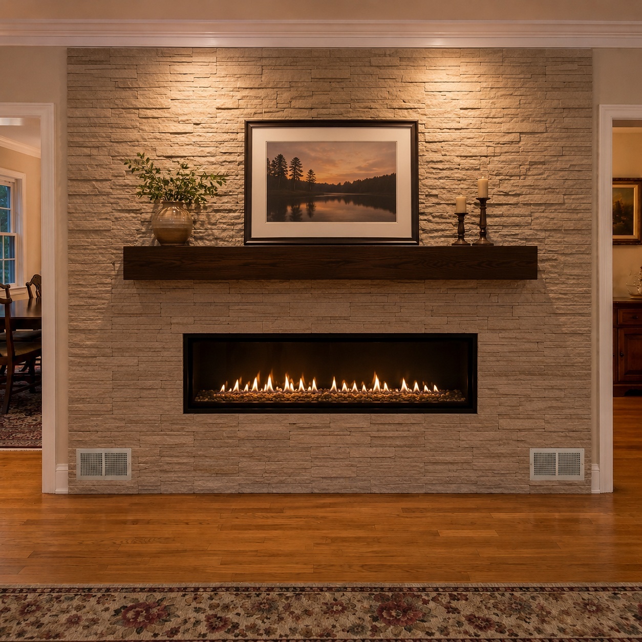 Fireplace Installation after