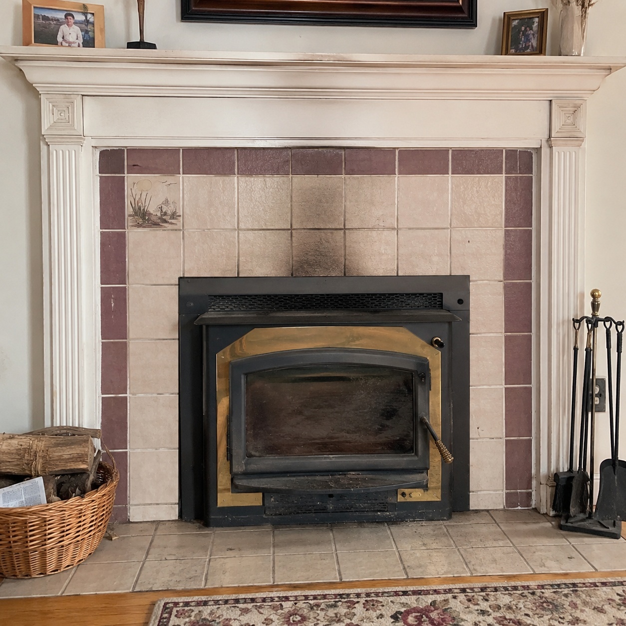 Fireplace Installation before