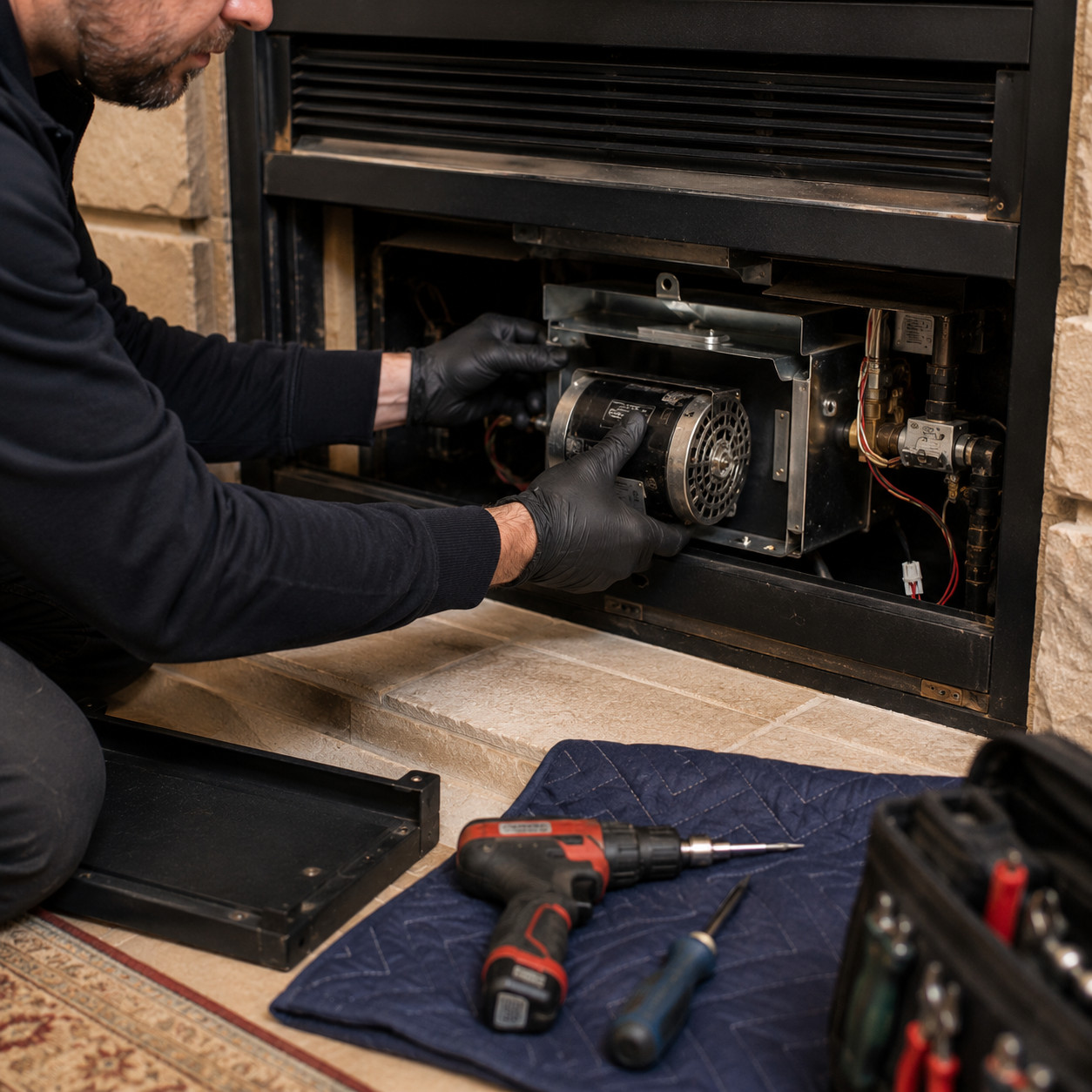Gas Fireplace Repair gallery image 3