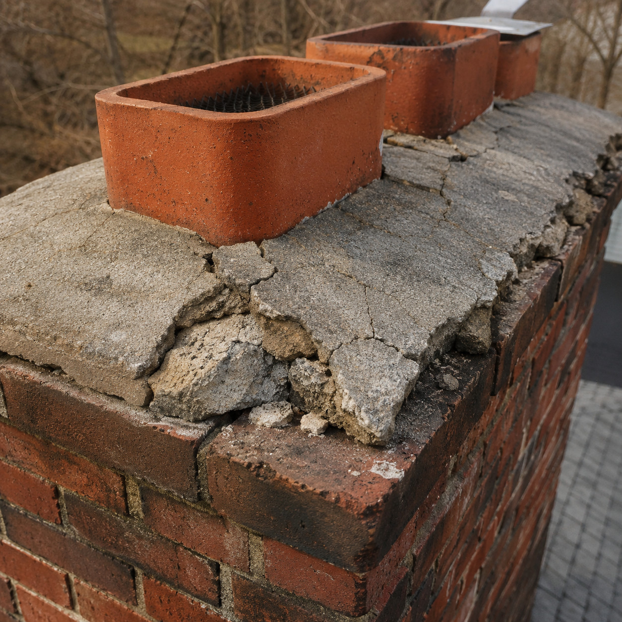 Chimney Inspection before