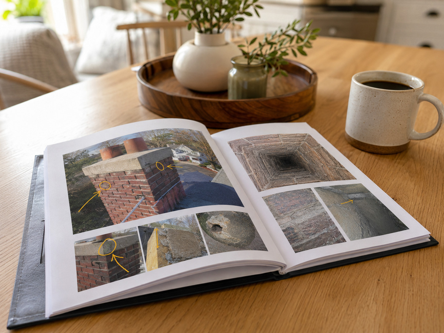 Chimney Inspection step 4: Written Report Delivered