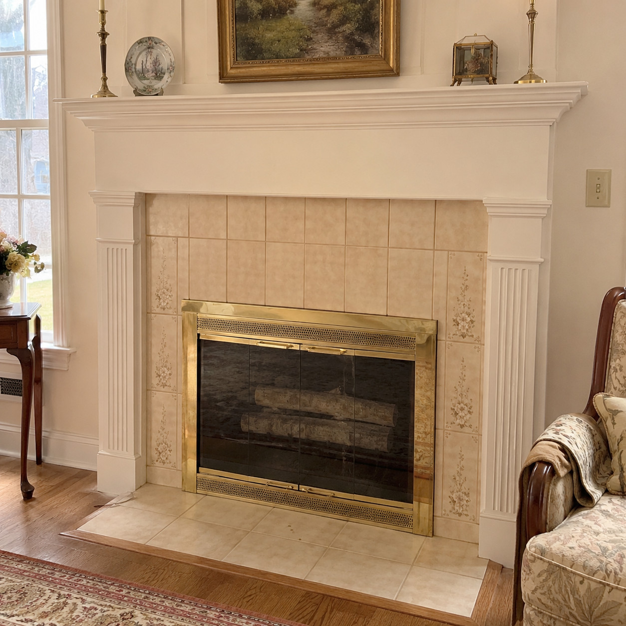 Thin Stone Veneer Installation before