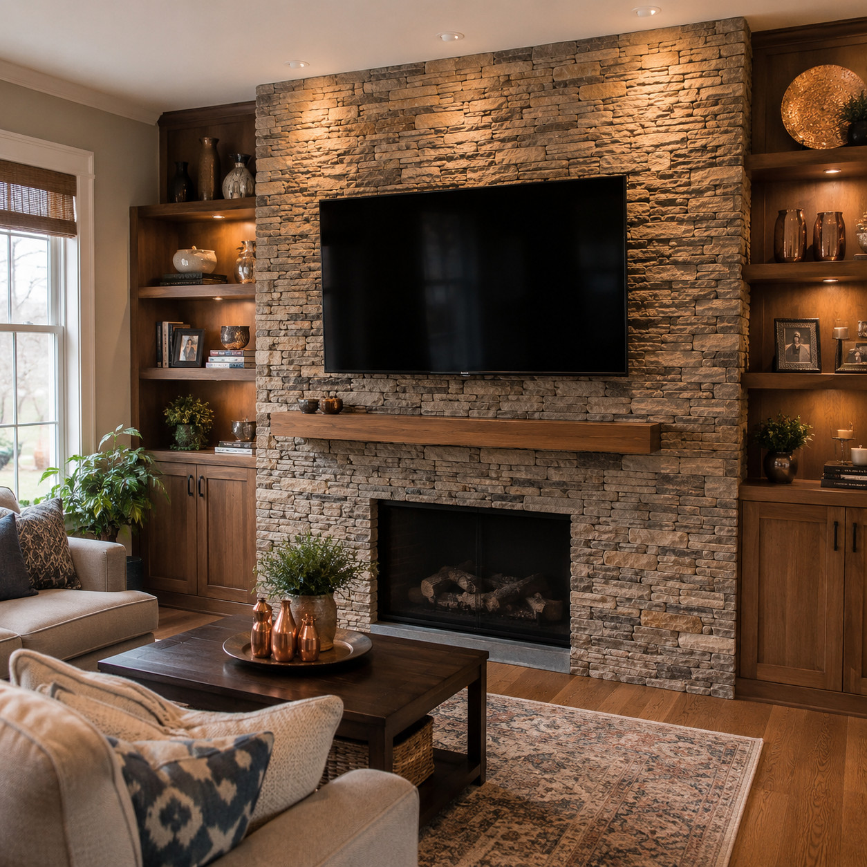 Thin Stone Veneer Installation project 3
