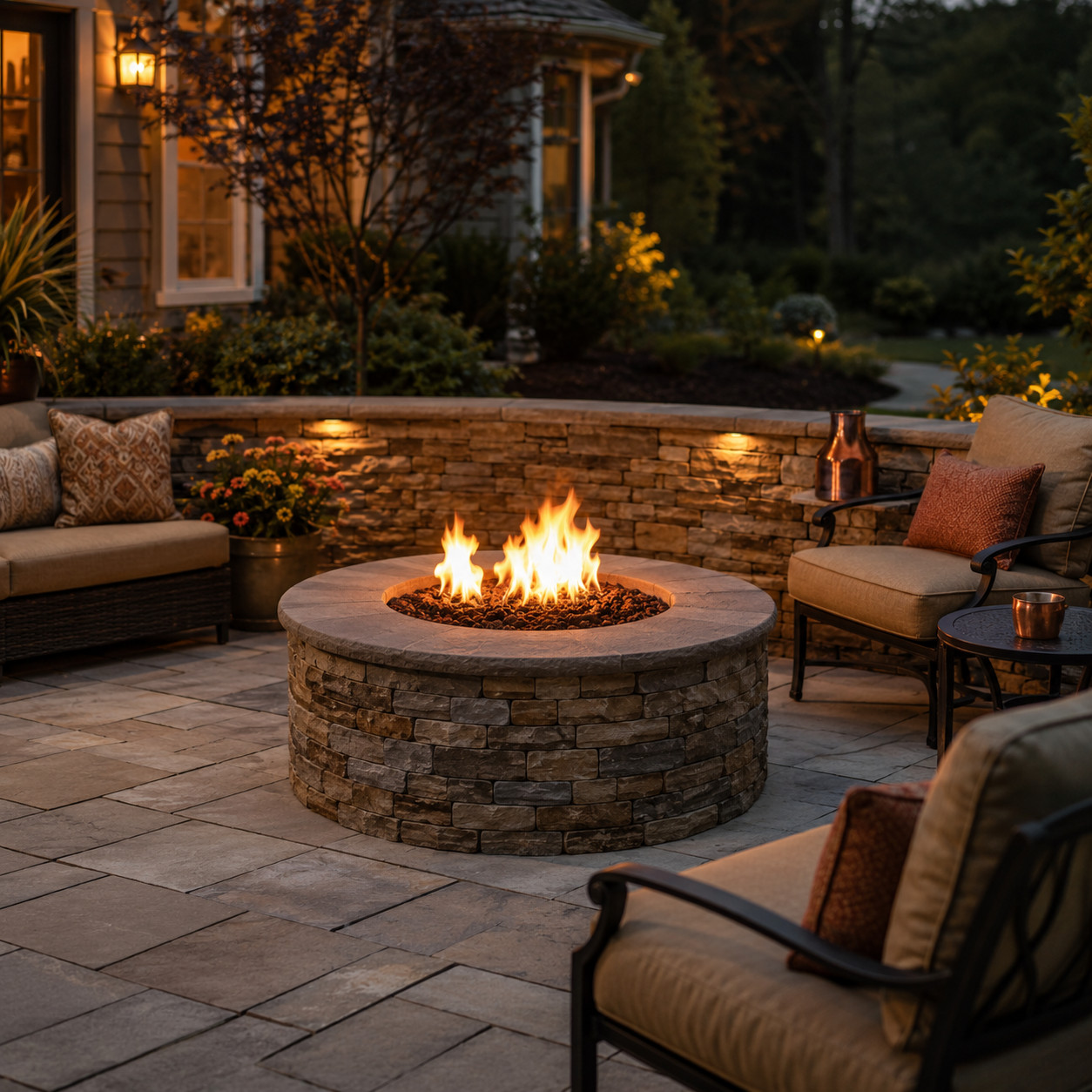 Thin Stone Veneer Installation project 7