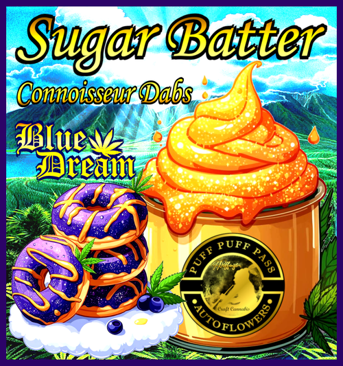 2g Sugar Batter - Blue Dream - Potent, Delicious, Sugary Connoisseur Dabs