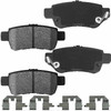 BRAKE PADS SET RR CERAMIC REPLACEMENT FOR HONDA ODYSSEY 2005 PARTSLINK NUMBER D1088