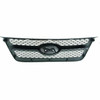 GRILLE BLACK REPLACEMENT FOR HYUNDAI  SONATA 2008 PARTSLINK NUMBER  HY1200141