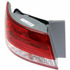 TAIL LAMP LH TO 12/17/2007 HQ REPLACEMENT FOR HYUNDAI  SONATA 2008 PARTSLINK NUMBER  HY2804113