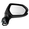 DOOR MIRROR RH POWER PTM USA/JAPAN BUILT W/O BLIND SPOT/SIGNAL  REPLACEMENT FOR TOYOTA CAMRY 2019 PARTSLINK NUMBER TO1321366